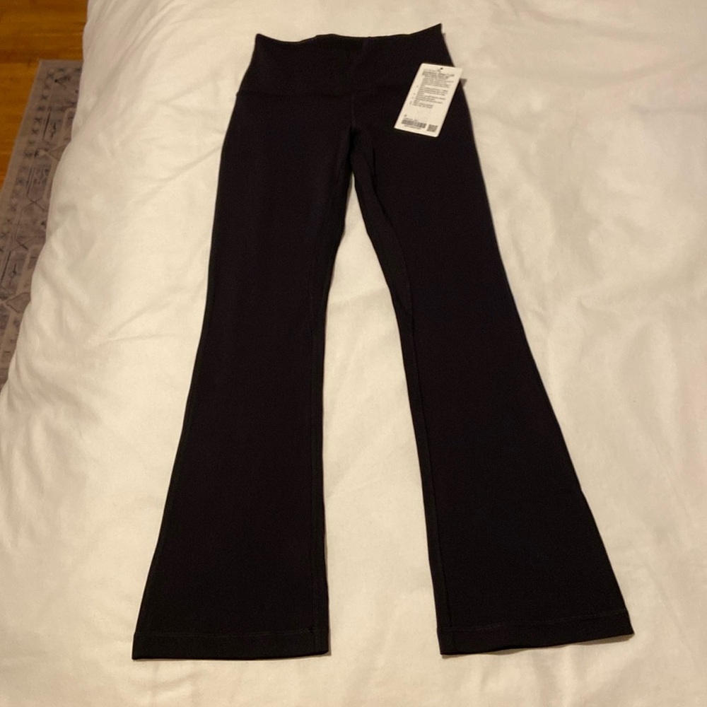 Lululemon black Align HR Mini Flare Pant 28